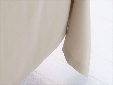 Stain resistant tablecloth LOFT, sand color 1