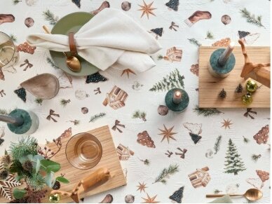 Christmas tablecloth COOKIES 2