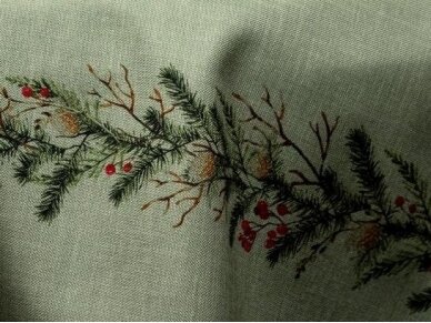 Christmas tablecloth WINTER FOREST 2