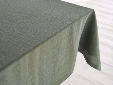 Linen tablecloth MOSS