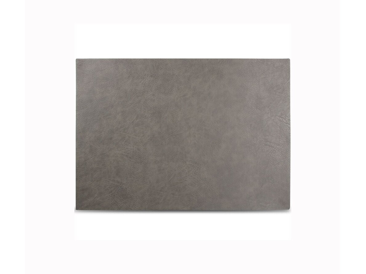 Leather Placemat DARK GREY