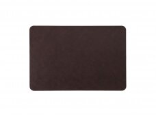 Leather Placemat DARK BROWN