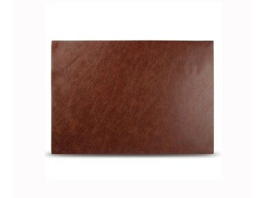Leather Placemat COGNAC color