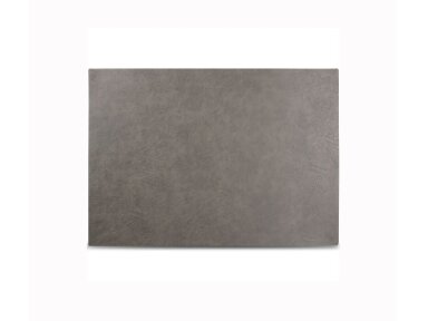 Leather Placemat DARK GREY