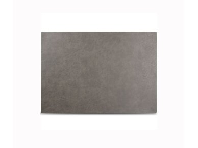 Leather Placemat DARK GREY