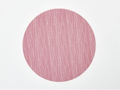 Textile placemat PINK WAVES