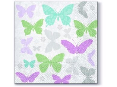 Popierinės servetėlės „Soft butterflies“