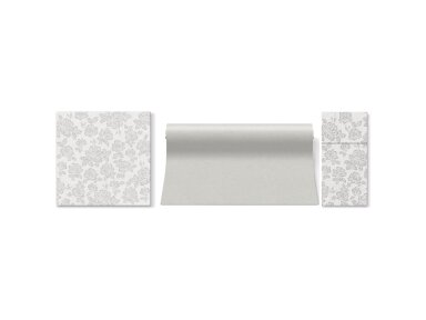 Servetėlės pilkos Airlaid, Ornament grey