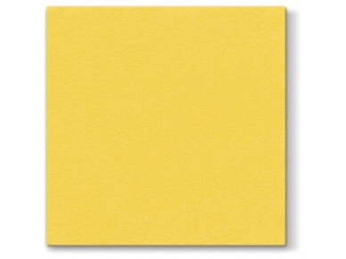 Airlaid napkin, yellow