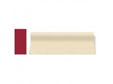 Airlaid Cutlery Pouch BORDEAUX 2