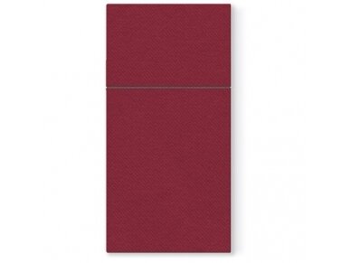Airlaid Cutlery Pouch BORDEAUX