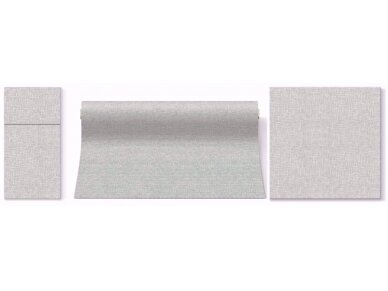 Airlaid Cutlery Pouch LINEN STRUCTURE GREY 2