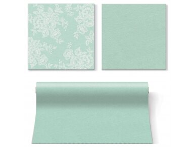 Airlaid Cutlery Pouch LIGHT MINT 1
