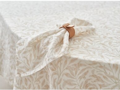 Softened linen napkin "BINDWEED"