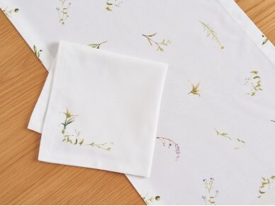 Cloth napkin MOLLA, white 2