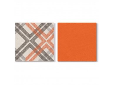Airlaid napkin, orange 1