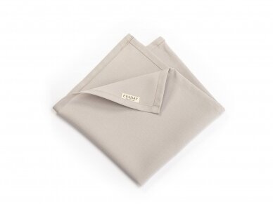 Light gray colored napkin