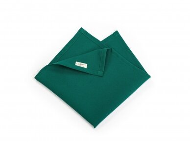 Rich green napkin