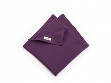 Dar lilac colored napkin