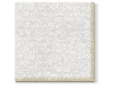 Airlaid napkin ROCOCO, white