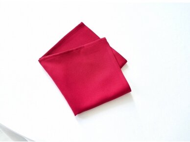 Burgundy colored napkin MILES