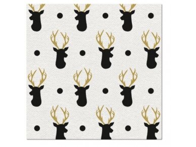 Servetėlės „Elniai“ Airlaid, Deer pattern