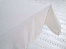 Stain resistant tablecloth, champagne colored