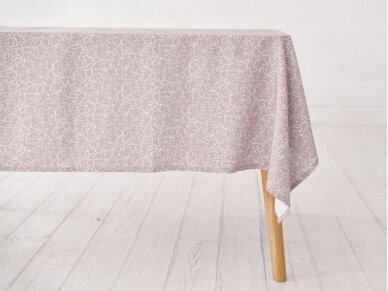 Tablecloth 'SOFT PINK IVY'