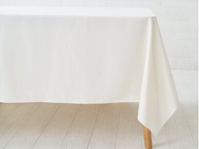 Champagne colored tablecloth SATEN