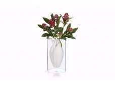 Glass vase ESMERALDA