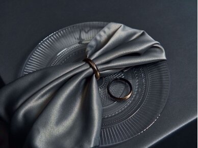 Žiedas servetėlei „Žalvarinis metaliukas“