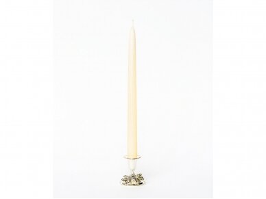 Žvakė plona ilga 30 cm kreminė