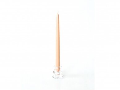 Žvakė plona ilga 30 cm persikinė