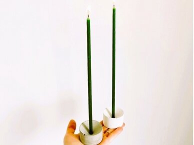 Žvakidė betoninė plonoms žvakėms 7